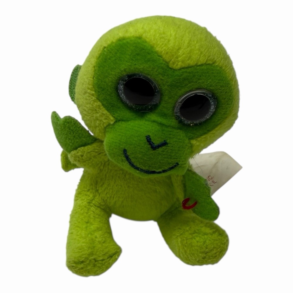 McDonald's Teenie Beanie Boo's 2014 #7 Coconut the Green Monkey Ape